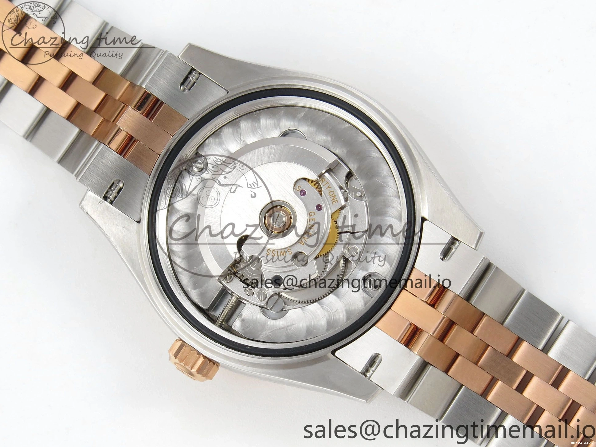 1230 DateJust 31 278271 THBF 1:1 Best Edition 904L Steel White Diamonds Dial on SS RG Jubilee Bracelet HZ Cal. Classic 24